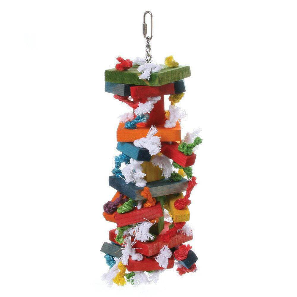 Knots & Blocks Bird Toy | All Things Birds